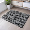 Piper Looms Mayfield Stripes AMF1079 Gray Machine Washable Area Rug Scatter Lifestyle Image Feature