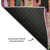 Piper Looms Mayfield Stripes AMF1079 Pink Machine Washable Area Rug Backing Image