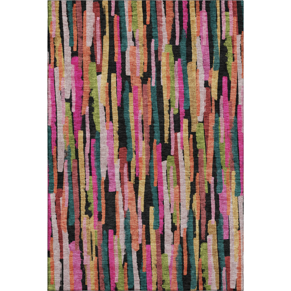 Piper Looms Mayfield Stripes AMF1079 Pink Machine Washable Area Rug main image