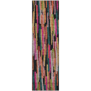 Piper Looms Mayfield Stripes AMF1079 Pink Machine Washable Area Rug Runner Main Image