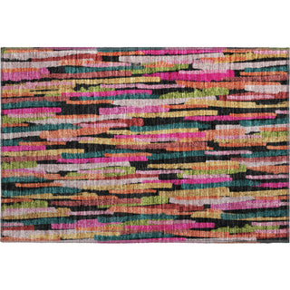 Piper Looms Mayfield Stripes AMF1079 Pink Machine Washable Area Rug Scatter Main Image
