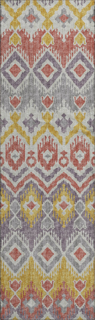 Piper Looms Mayfield Tribal Boho AMF108 Purple Machine Washable Area Rug Runner Main Image