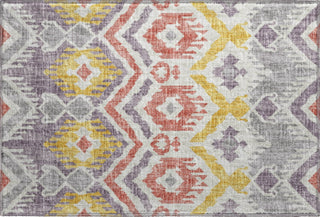 Piper Looms Mayfield Tribal Boho AMF108 Purple Machine Washable Area Rug Scatter Main Image
