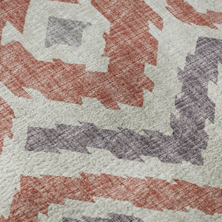 Piper Looms Mayfield Tribal Boho AMF108 Purple Machine Washable Area Rug Swatch Image