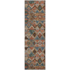 Piper Looms Mayfield Geometric AMF1080 Brown Machine Washable Area Rug Runner Main Image