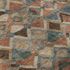 Piper Looms Mayfield Geometric AMF1080 Brown Machine Washable Area Rug Swatch Image