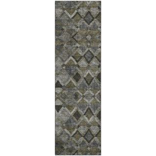 Piper Looms Mayfield Geometric AMF1080 Gray Machine Washable Area Rug Runner Main Image