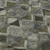 Piper Looms Mayfield Geometric AMF1080 Gray Machine Washable Area Rug Swatch Image