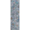 Piper Looms Mayfield Geometric AMF1081 Blue Machine Washable Area Rug Runner Main Image