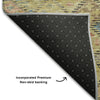 Piper Looms Mayfield Geometric AMF1081 Gold Machine Washable Area Rug Backing Image