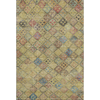 Piper Looms Mayfield Geometric AMF1081 Gold Machine Washable Area Rug main image
