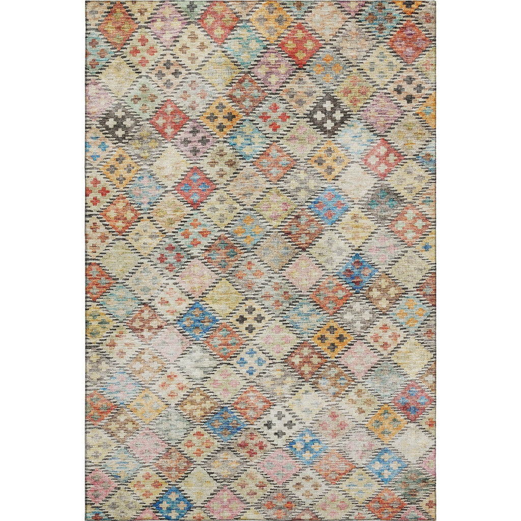 Piper Looms Mayfield Geometric AMF1081 Paprika Machine Washable Area Rug main image