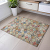 Piper Looms Mayfield Geometric AMF1081 Paprika Machine Washable Area Rug Scatter Lifestyle Image Feature