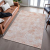Piper Looms Mayfield Geometric AMF1081 Pink Machine Washable Area Rug Lifestyle Image Feature