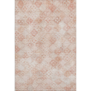 Piper Looms Mayfield Geometric AMF1081 Pink Machine Washable Area Rug main image