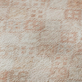 Piper Looms Mayfield Geometric AMF1081 Pink Machine Washable Area Rug Swatch Image