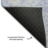 Piper Looms Mayfield Geometric AMF1081 Sky Machine Washable Area Rug Backing Image