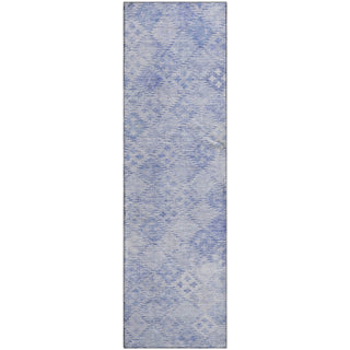 Piper Looms Mayfield Geometric AMF1081 Sky Machine Washable Area Rug Runner Main Image