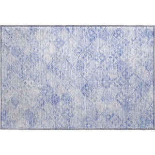 Piper Looms Mayfield Geometric AMF1081 Sky Machine Washable Area Rug Scatter Main Image