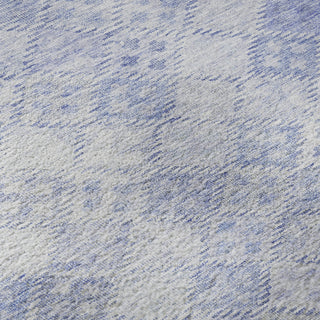 Piper Looms Mayfield Geometric AMF1081 Sky Machine Washable Area Rug Swatch Image