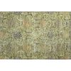 Piper Looms Mayfield Damask AMF1082 Aloe Machine Washable Area Rug Scatter Main Image