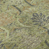 Piper Looms Mayfield Damask AMF1082 Aloe Machine Washable Area Rug Swatch Image