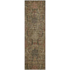 Piper Looms Mayfield Damask AMF1082 Brown Machine Washable Area Rug Runner Main Image