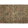 Piper Looms Mayfield Damask AMF1082 Brown Machine Washable Area Rug Scatter Main Image