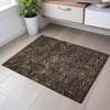 Piper Looms Mayfield Damask AMF1082 Fudge Machine Washable Area Rug Scatter Lifestyle Image Feature
