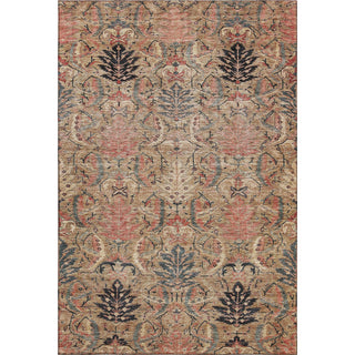 Piper Looms Mayfield Damask AMF1082 Khaki Machine Washable Area Rug main image