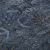 Piper Looms Mayfield Damask AMF1082 Navy Machine Washable Area Rug Swatch Image