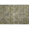 Piper Looms Mayfield Damask AMF1082 Taupe Machine Washable Area Rug Scatter Main Image