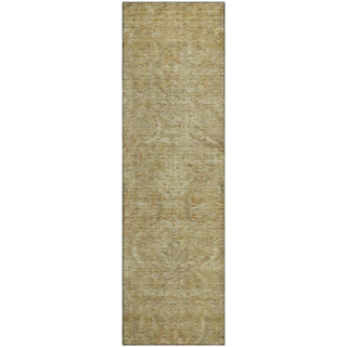 Piper Looms Mayfield Damask AMF1082 Wheat Machine Washable Area Rug Runner Main Image