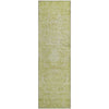 Piper Looms Mayfield Damask AMF1083 Aloe Machine Washable Area Rug Runner Main Image