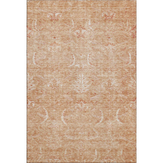 Piper Looms Mayfield Damask AMF1083 Salmon Machine Washable Area Rug main image