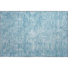 Piper Looms Mayfield Damask AMF1083 Sky Machine Washable Area Rug Scatter Main Image