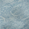 Piper Looms Mayfield Damask AMF1083 Sky Machine Washable Area Rug Swatch Image