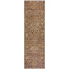 Piper Looms Mayfield Damask AMF1084 Brown Machine Washable Area Rug Runner Main Image