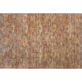 Piper Looms Mayfield Damask AMF1084 Brown Machine Washable Area Rug Scatter Main Image