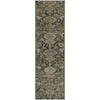 Piper Looms Mayfield Damask AMF1084 Charcoal Machine Washable Area Rug Runner Main Image