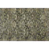Piper Looms Mayfield Damask AMF1084 Charcoal Machine Washable Area Rug Scatter Main Image
