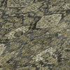 Piper Looms Mayfield Damask AMF1084 Charcoal Machine Washable Area Rug Swatch Image