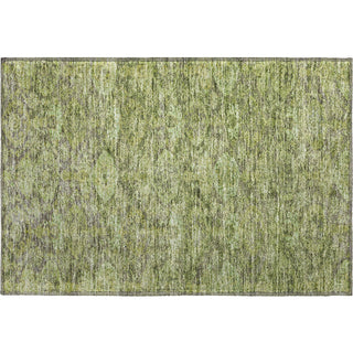 Piper Looms Mayfield Damask AMF1084 Green Machine Washable Area Rug Scatter Main Image