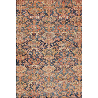 Piper Looms Mayfield Damask AMF1084 Terracotta Machine Washable Area Rug main image