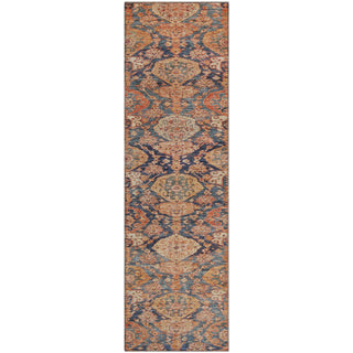 Piper Looms Mayfield Damask AMF1084 Terracotta Machine Washable Area Rug Runner Main Image