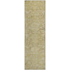 Piper Looms Mayfield Damask AMF1084 Wheat Machine Washable Area Rug Runner Main Image