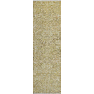 Piper Looms Mayfield Damask AMF1084 Wheat Machine Washable Area Rug Runner Main Image