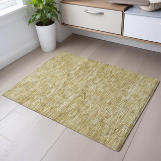 Piper Looms Mayfield Damask AMF1084 Wheat Machine Washable Area Rug Scatter Lifestyle Image Feature