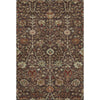 Piper Looms Mayfield Floral AMF1085 Chocolate Machine Washable Area Rug main image