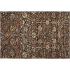 Piper Looms Mayfield Floral AMF1085 Chocolate Machine Washable Area Rug Scatter Main Image